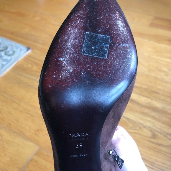 PRADA Suede Ankle bootie - Picture 6 of 6